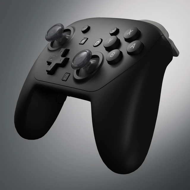 Alt view image 4 of 7 - eXtremeRate Replacement 3D Joystick for Nintendo Switch 2 Pro Controller, Left Right Analog Stick Thumbsticks with Screwdriver Tools for Switch 2 Pro, Multi-Colors Options - Clear Slate Black