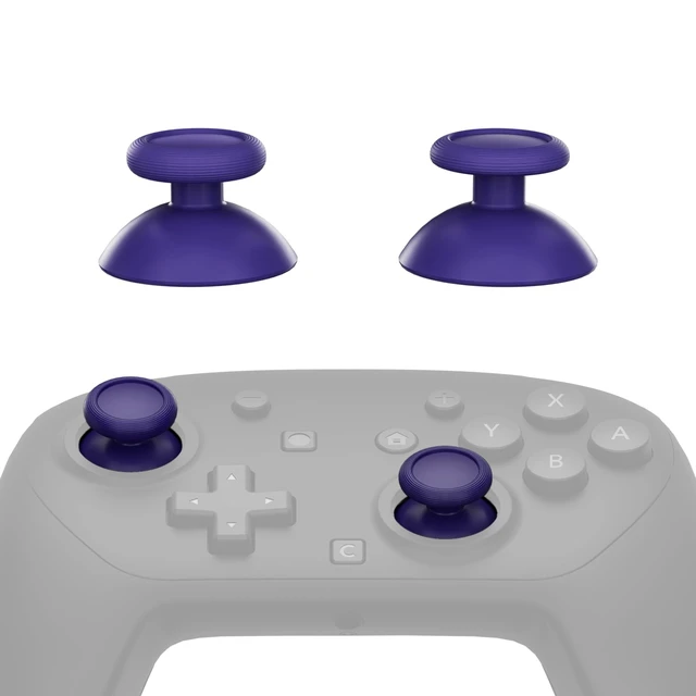 Main image of eXtremeRate Replacement 3D Joystick for Nintendo Switch 2 Pro Controller, Left Right Analog Stick Thumbsticks with Screwdriver Tools for Switch 2 Pro Controller, Multi-Colors Options - Purple