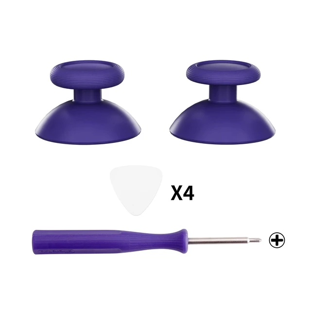 Alt view image 2 of 7 - eXtremeRate Replacement 3D Joystick for Nintendo Switch 2 Pro Controller, Left Right Analog Stick Thumbsticks with Screwdriver Tools for Switch 2 Pro Controller, Multi-Colors Options - Purple