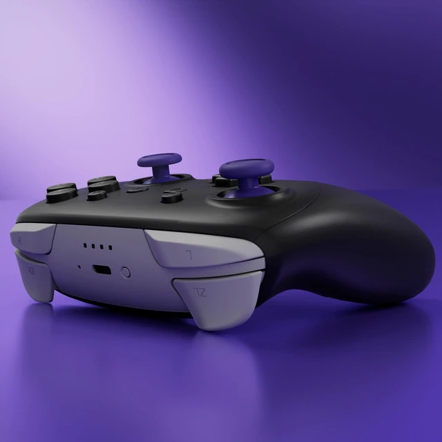 Alt view image 6 of 7 - eXtremeRate Replacement 3D Joystick for Nintendo Switch 2 Pro Controller, Left Right Analog Stick Thumbsticks with Screwdriver Tools for Switch 2 Pro Controller, Multi-Colors Options - Purple