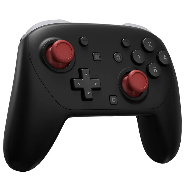 Alt view image 7 of 7 - eXtremeRate Replacement 3D Joystick for Nintendo Switch 2 Pro Controller, Left Right Analog Stick Thumbsticks with Screwdriver Tools for Switch 2 Pro Controller, Multi-Colors Options - Carmine Red