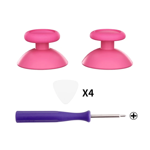 Alt view image 2 of 7 - eXtremeRate Replacement 3D Joystick for Nintendo Switch 2 Pro Controller, Left Right Analog Stick Thumbsticks with Screwdriver Tools for Switch 2 Pro Controller, Multi-Colors Options - Rose Red
