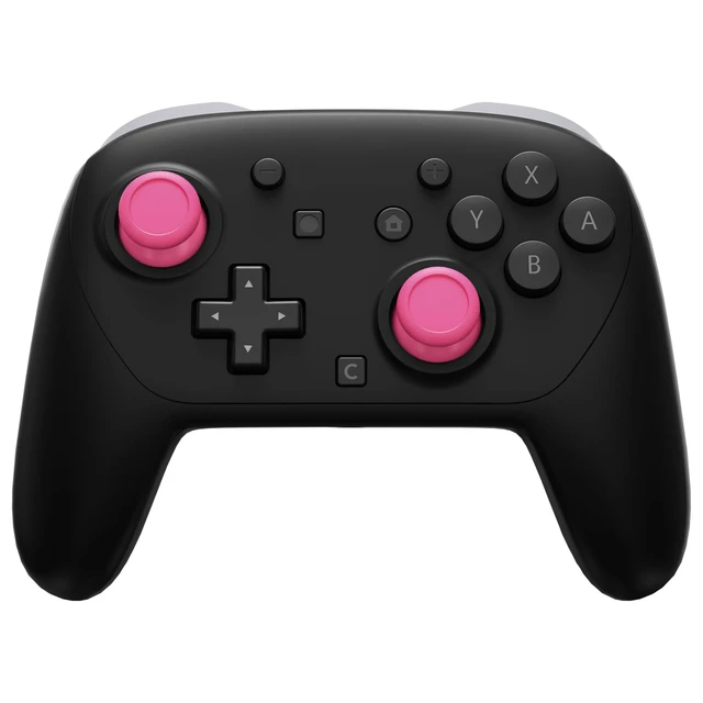 Alt view image 3 of 7 - eXtremeRate Replacement 3D Joystick for Nintendo Switch 2 Pro Controller, Left Right Analog Stick Thumbsticks with Screwdriver Tools for Switch 2 Pro Controller, Multi-Colors Options - Rose Red