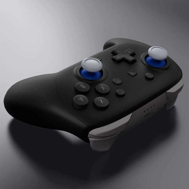 Alt view image 5 of 7 - eXtremeRate Replacement 3D Joystick for Nintendo Switch 2 Pro Controller, Left Right Analog Stick Thumbsticks with Screwdriver Tools for Switch 2 Pro, Multi-Colors Options - Yale Blue & New Hope Gray