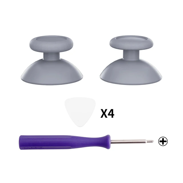 Alt view image 2 of 7 - eXtremeRate Replacement 3D Joystick for Nintendo Switch 2 Pro Controller, Left Right Analog Stick Thumbsticks with Screwdriver Tools for Switch 2 Pro Controller, Multi-Colors Options - New Hope Gray