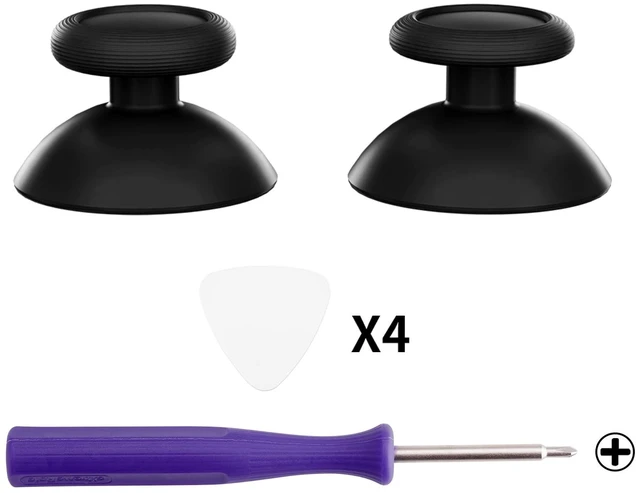 Alt view image 2 of 7 - eXtremeRate Replacement 3D Joystick for Nintendo Switch 2 Pro Controller, Left Right Analog Stick Thumbsticks with Screwdriver Tools for Switch 2 Pro Controller, Multi-Colors Options - Black