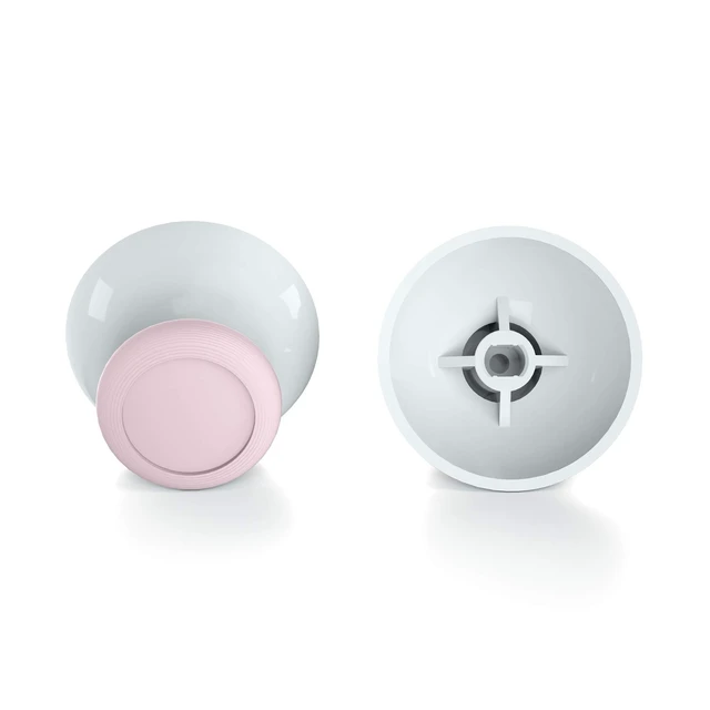 Alt view image 6 of 7 - eXtremeRate Cherry Blossoms Pink & White Dual-Color Replacement 3D Joystick Thumbsticks, Analog Thumb Sticks with Cross Screwdriver for Nintendo Switch Pro Controller