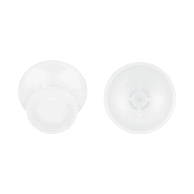 Alt view image 6 of 7 - eXtremeRate Transparent Clear Replacement 3D Joystick Thumbsticks, Analog Thumb Sticks with Cross Screwdriver for Nintendo Switch Pro Controller