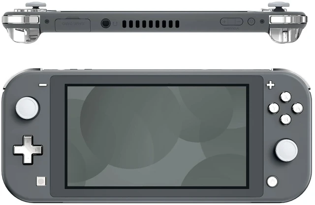 Main image of eXtremeRate Chrome Silver Replacement ABXY Home Capture Plus Minus Keys Dpad L R ZL ZR Trigger for Nintendo Switch Lite, Full Set Buttons Repair Kits with Tools for Nintendo Switch Lite