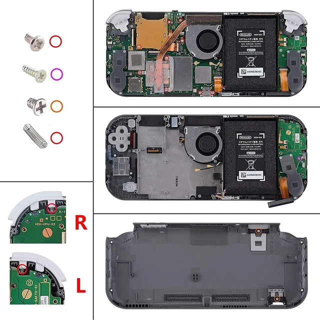 Alt view image 7 of 7 - eXtremeRate Chrome Silver Replacement ABXY Home Capture Plus Minus Keys Dpad L R ZL ZR Trigger for Nintendo Switch Lite, Full Set Buttons Repair Kits with Tools for Nintendo Switch Lite