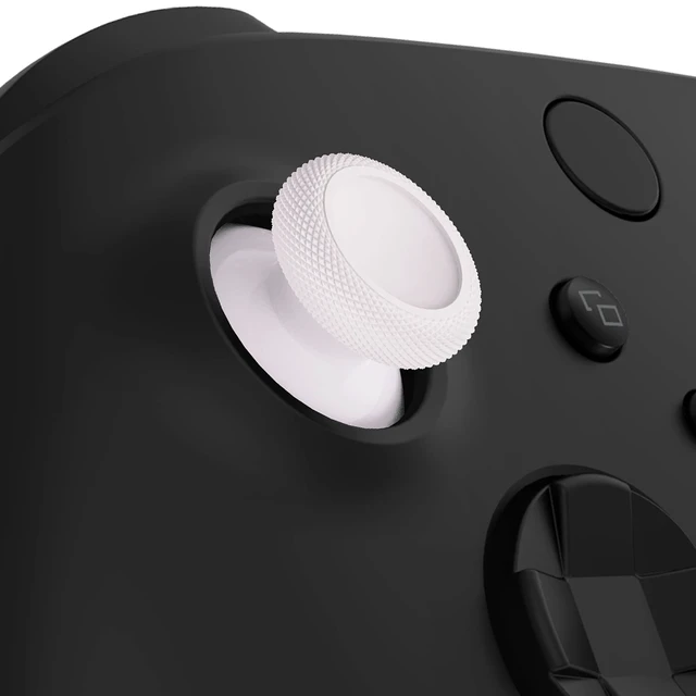 Alt view image 2 of 7 - eXtremeRate Replacement Thumbsticks for Xbox Series X & S Controller, Joysticks Repair Kit for Xbox Wireless Controller, Custom Analog Stick Buttons for Xbox One S/X/Elite Controller - White