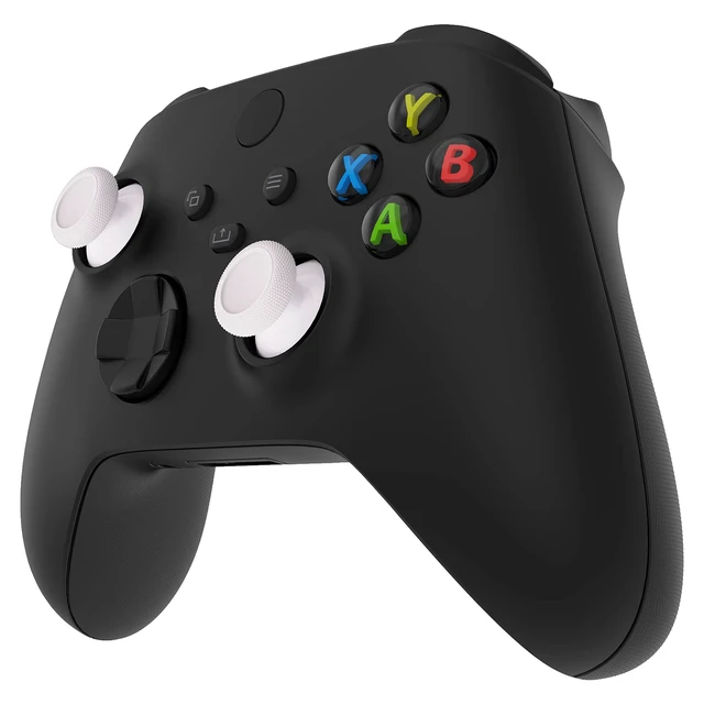 Alt view image 4 of 7 - eXtremeRate Replacement Thumbsticks for Xbox Series X & S Controller, Joysticks Repair Kit for Xbox Wireless Controller, Custom Analog Stick Buttons for Xbox One S/X/Elite Controller - White