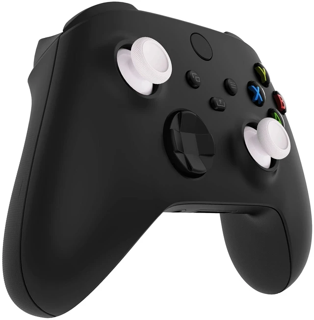 Alt view image 5 of 7 - eXtremeRate Replacement Thumbsticks for Xbox Series X & S Controller, Joysticks Repair Kit for Xbox Wireless Controller, Custom Analog Stick Buttons for Xbox One S/X/Elite Controller - White