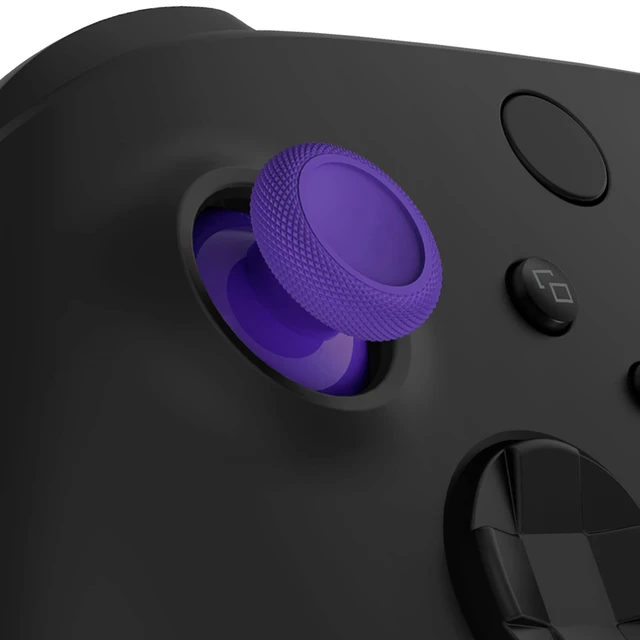 Alt view image 2 of 7 - eXtremeRate Replacement Thumbsticks for Xbox Series X & S Controller, Joysticks Repair Kit for Xbox Wireless Controller, Custom Analog Stick Buttons for Xbox One S/X/Elite Controller - Purple