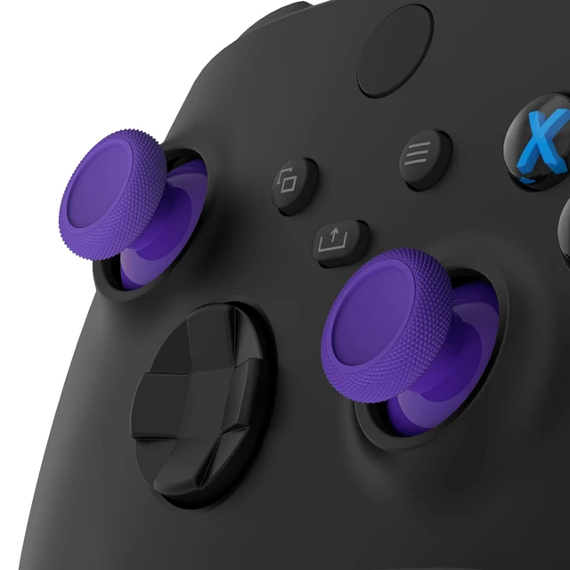 Alt view image 3 of 7 - eXtremeRate Replacement Thumbsticks for Xbox Series X & S Controller, Joysticks Repair Kit for Xbox Wireless Controller, Custom Analog Stick Buttons for Xbox One S/X/Elite Controller - Purple