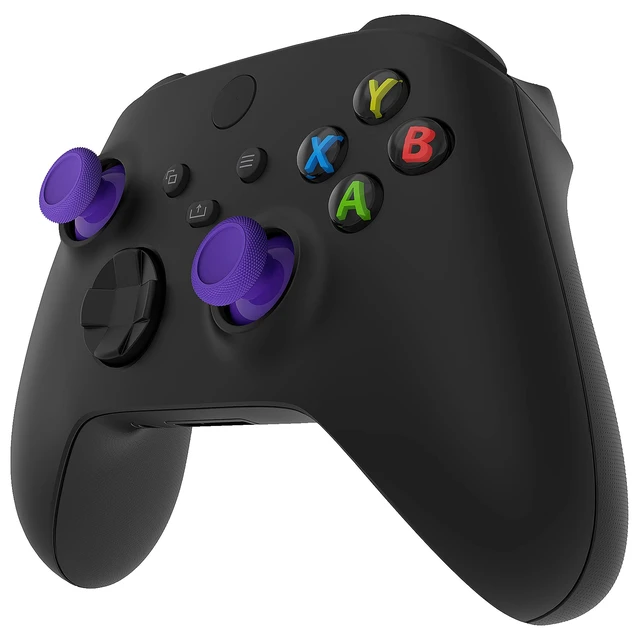 Alt view image 4 of 7 - eXtremeRate Replacement Thumbsticks for Xbox Series X & S Controller, Joysticks Repair Kit for Xbox Wireless Controller, Custom Analog Stick Buttons for Xbox One S/X/Elite Controller - Purple