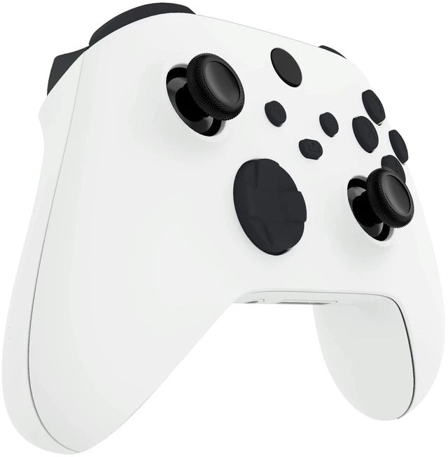 Alt view image 4 of 7 - eXtremeRate Replacement Buttons for Xbox Series X & S Controller, Black Custom Repair Kit LB RB LT RT Bumpers Trigers Dpad ABXY Start Back Sync Share Keys Parts for Xbox Core Wireless Controller