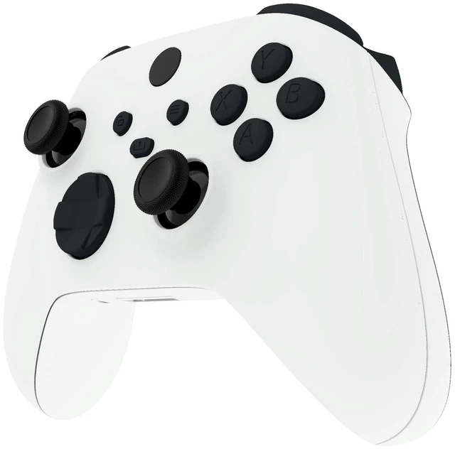 Alt view image 5 of 7 - eXtremeRate Replacement Buttons for Xbox Series X & S Controller, Black Custom Repair Kit LB RB LT RT Bumpers Trigers Dpad ABXY Start Back Sync Share Keys Parts for Xbox Core Wireless Controller