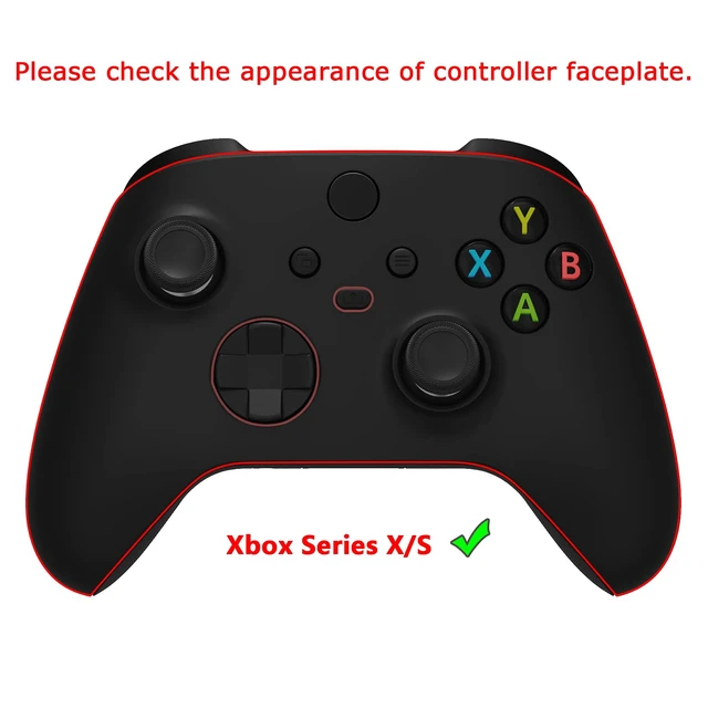 Alt view image 2 of 7 - eXtremeRate Custom Shell for Xbox Series X & S Controller - Revitalize Your Controller - Clown Hahaha Replacement Cover Front Housing Cover for Xbox Core Wireless Controller
