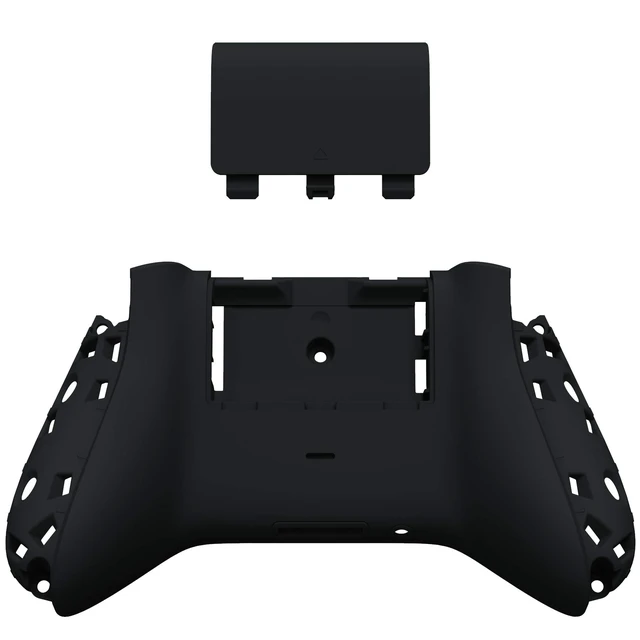 Alt view image 4 of 7 - eXtremeRate Custom Back Cover Shell for Xbox Core Wireless Controller, Black Replacement Controller Battery Cover & Bottom Shell for Xbox Series X & S Controller