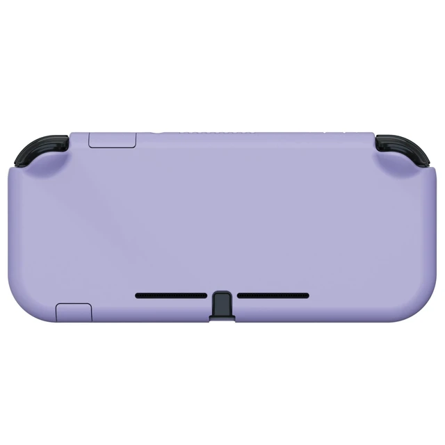 Alt view image 6 of 7 - PlayVital Light Violet Protective Grip Case for Nintendo Switch Lite, Hard Cover Protector for Nintendo Switch Lite - Screen Protector & Thumb Grips & Buttons Caps Stickers Included