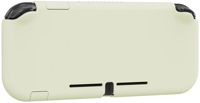 Alt view image 3 of 7 - PlayVital Protective Grip Case for Nintendo Switch Lite, Hard Cover Protector for Nintendo Switch Lite - Screen Protector & Thumb Grips & Buttons Caps Stickers Included - Antique Yellow