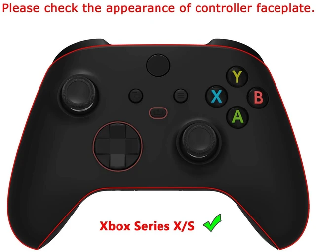 Alt view image 2 of 7 - playvital Stellar Mecha Silicone Cover Skin for Xbox Series X/S Controller, Anti-slip Grip Protector with Thumb Grips & Sticker for Xbox Core Wireless Controller - Black & Gunmetal Gray