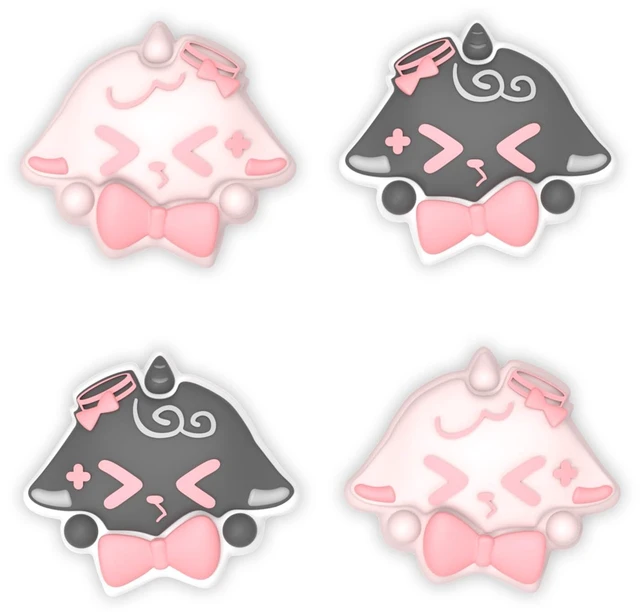 Main image of PlayVital Joystick Caps for Nintendo Switch, Thumbstick Caps for Switch Lite, Analog Cover for OLED Joycon Thumb Grips - Needy Sheep