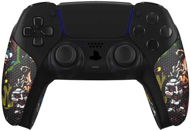 Main image of PlayVital Anti-Skid Sweat-Absorbent Controller Grip for ps5, Professional Textured Soft Rubber Pads Handle Grips for ps5 Controller - Scary Party