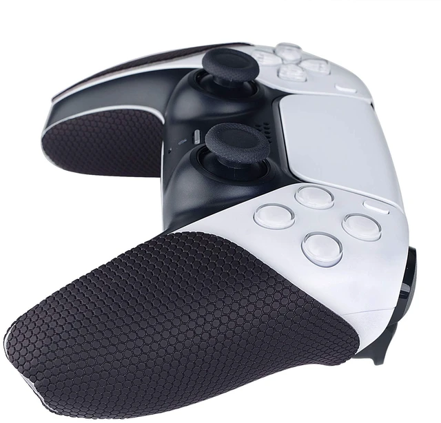 Alt view image 3 of 7 - PlayVital Anti-Skid Sweat-Absorbent Controller Grip for ps5, Professional Textured Soft Rubber Pads Handle Grips for ps5 Controller