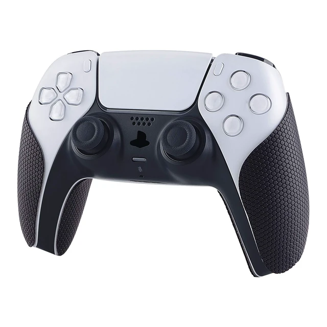 Alt view image 5 of 7 - PlayVital Anti-Skid Sweat-Absorbent Controller Grip for ps5, Professional Textured Soft Rubber Pads Handle Grips for ps5 Controller