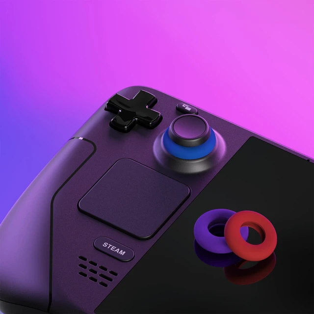 Alt view image 6 of 7 - PlayVital 6 Pack Silicone Precision Rings for PS5, for PS4, for Xbox Series X/S, Xbox One, Xbox 360, for Switch 2 Pro, for Steam Deck - 3 Different Strengths, Aim Assist Target Motion Control Rings