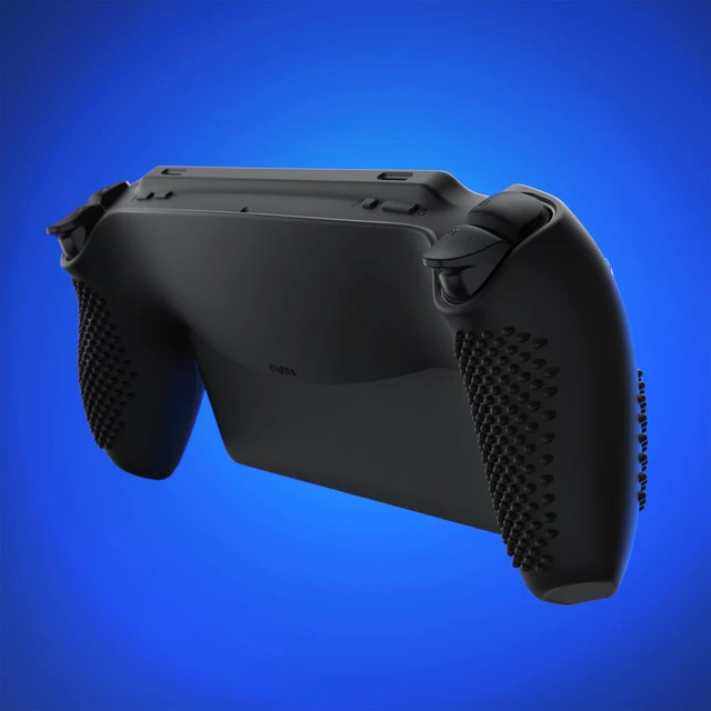 Alt view image 5 of 7 - PlayVital Design for PS Portal Silicone Protective Case with Thumb Grips Enhanced Grip Comfort | Anti-Slip 3D Studded Design | Full Protection | Perfect Fit - Black