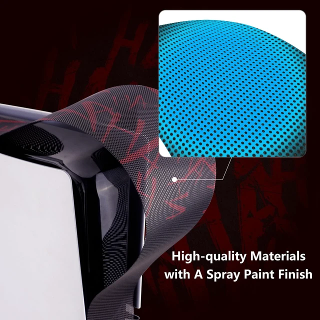 Alt view image 4 of 7 - PlayVital Dust Filter & Silicone Plug Set for ps5 Pro Console, Anti-Dust Protection Accessories for ps5 Pro Console with Durable Silicone Port Covers, Easy Installation, Clown Hahaha
