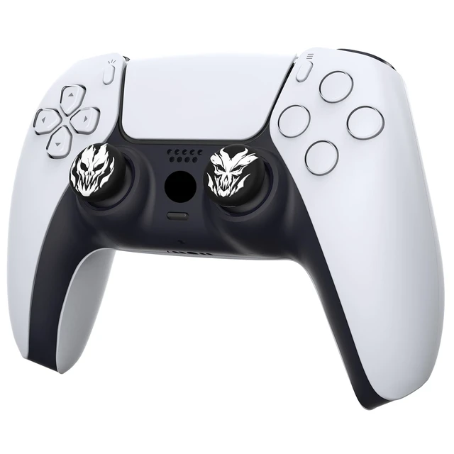 Alt view image 7 of 7 - PlayVital Halloween Thumb Grip Caps for Nintendo Switch 2 Pro, Switch Pro Controller, Joystick Caps Cover for ps5, Edge, ps4, Xbox Series X/S, Xbox One, Elite Series 2 Controller - Fire Demons