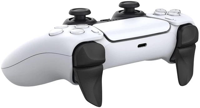 Alt view image 7 of 7 - PlayVital Blade 2 Pairs Shoulder Buttons Extension Triggers for ps5 Controller, Game Improvement Adjusters for PS Portal Remote Player, Bumper Trigger Extenders for ps5 Edge Controller - Black