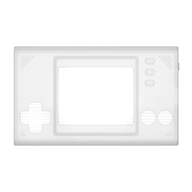 Alt view image 6 of 7 - PlayVital Semi-Transparent Clear Silicone Cover Protective Case Skin for Nintendo Game & Watch: Super Mario Bros w/ 2 Pcs Screen Protectors