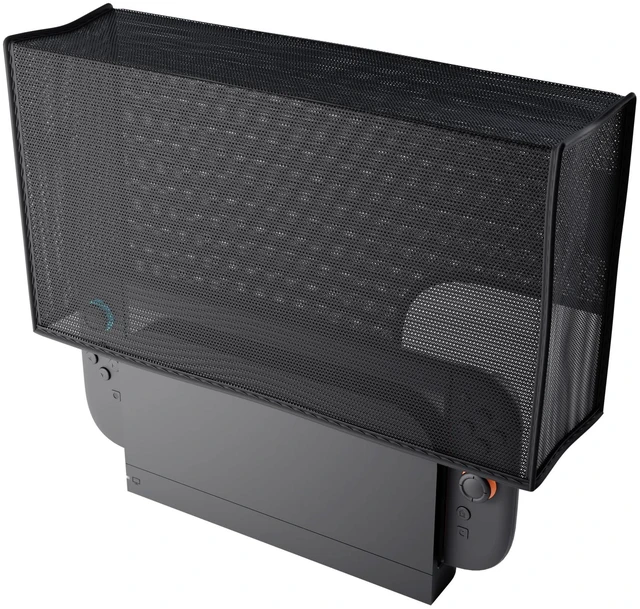 Main image of PlayVital Breathable Dust Cover for Nintendo Switch 2, Anti-Scratch Nylon Dust Guard Waterproof Cover Sleeve for Nintendo Switch 2 Console & Charging Dock -Black