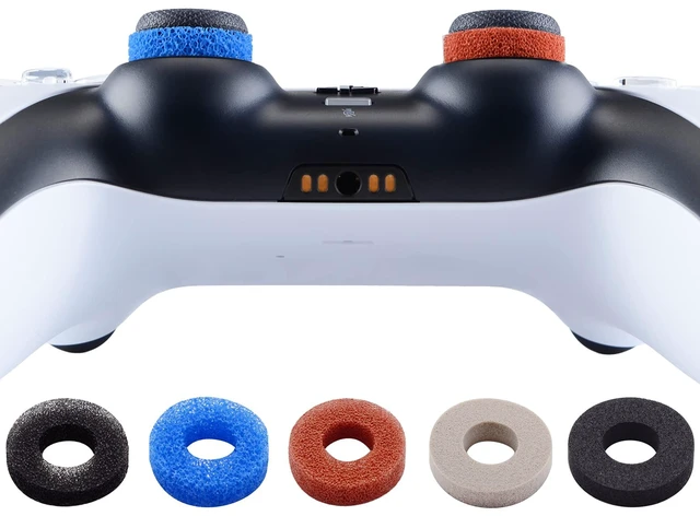 Main image of PlayVital Precision Rings for PS5, Xbox Series X/S, PS4, Xbox One, Switch 2 Pro 10 Pack Aim Assist Joystick Rings, 3 Resistance Levels, 5 Colors for FPS Games & Motion Control