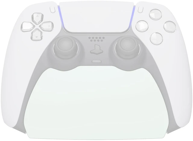 Alt view image 3 of 7 - playvital White Controller Display Stand for ps5, Gamepad Accessories Desk Holder for ps5 Controller with Rubber Pads