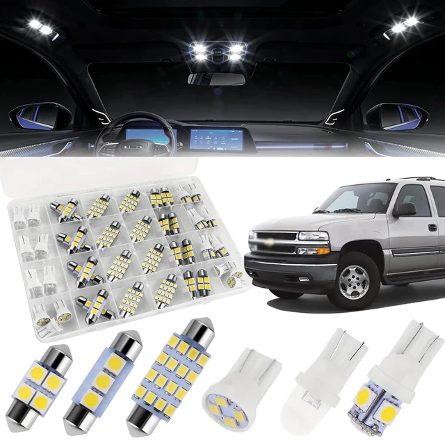 Alt view image 2 of 7 - 42PCS Interior LED Light Bulbs Combo - Map Dome Trunk License Plate