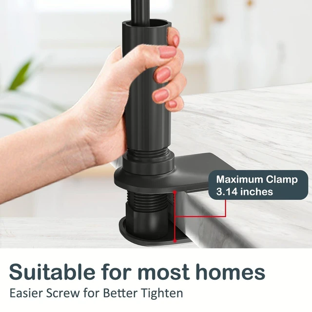 Alt view image 5 of 7 - Universal Gooseneck Tablet Phone Holder,Mount Stand Flexible Bed Desk Table Clip