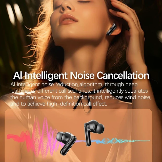 Alt view image 7 of 7 - Bluetooth 5.3 TWS Wireless Headphones - Waterproof Earbuds LED Display Charging