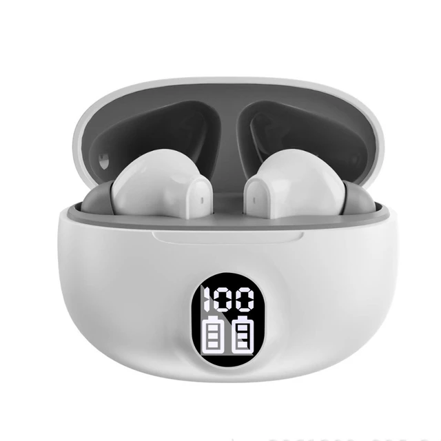 Alt view image 2 of 7 - Bluetooth 5.3 TWS Wireless Headphones - Waterproof Earbuds LED Display Charging