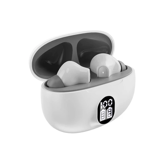 Alt view image 3 of 7 - Bluetooth 5.3 TWS Wireless Headphones - Waterproof Earbuds LED Display Charging