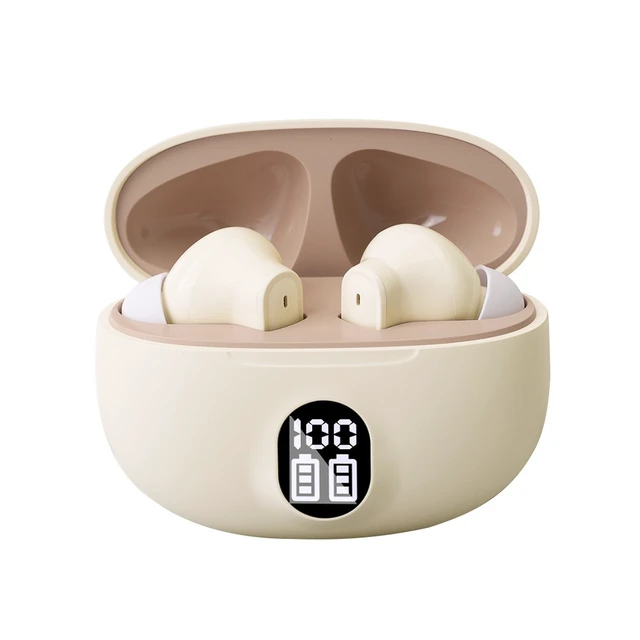 Alt view image 4 of 7 - Bluetooth 5.3 TWS Wireless Headphones - Waterproof Earbuds LED Display Charging
