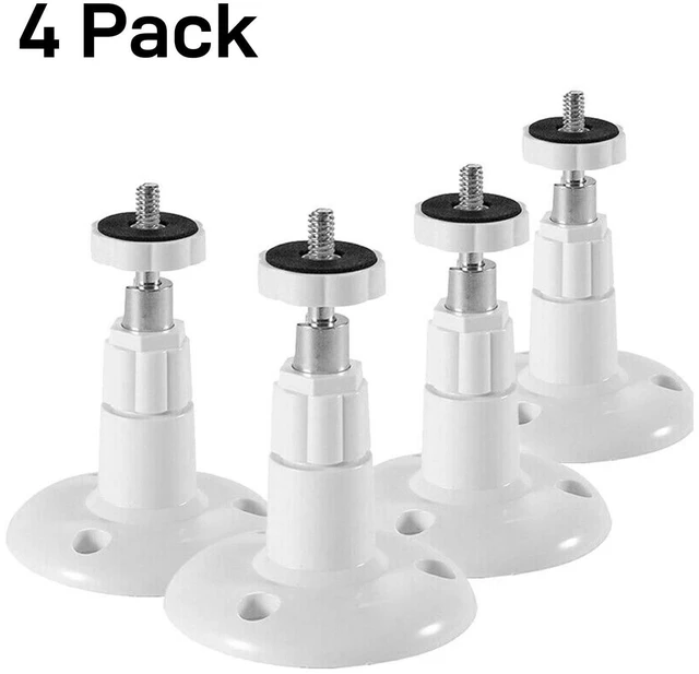 Main image of 4Pcs Wall Mount Stand Bracket for Arlo Pro Security Camera Indoor Outdoor, White