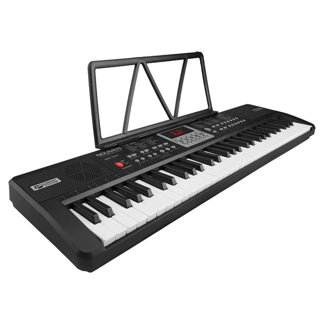 Alt view image 2 of 7 - Piano Keyboard for Kids 61 Key Electric Organ with Music Stand and Microphone