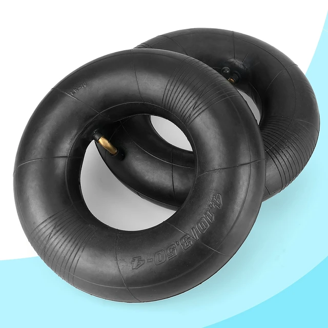 Alt view image 3 of 7 - 2Pcs 4.10 3.50-4" Inner Tube 410/350-4 for Hand Truck/ Dolly / Snowblower Tire