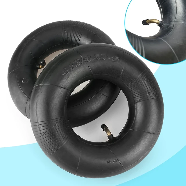 Alt view image 4 of 7 - 2Pcs 4.10 3.50-4" Inner Tube 410/350-4 for Hand Truck/ Dolly / Snowblower Tire
